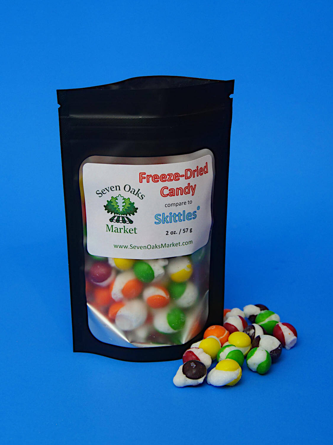 freeze dried candy made from Skittles