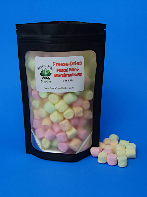 freeze dried mini marshmallows