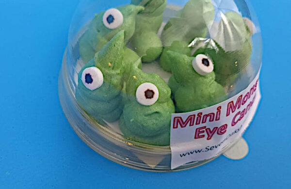 mini monsters eye candy, closeup