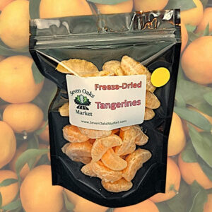 freeze dried tangerines