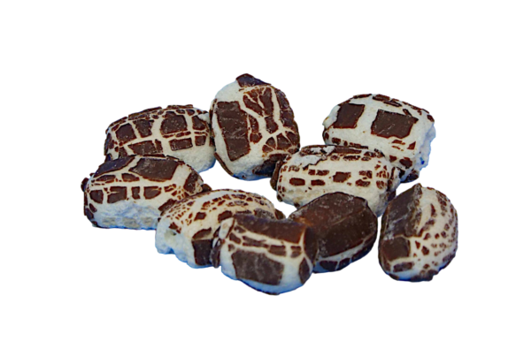 giraffe eggs - freeze dried candy made from an old classic