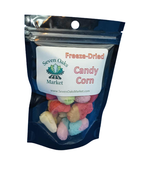 freeze dried candy corn - flavored