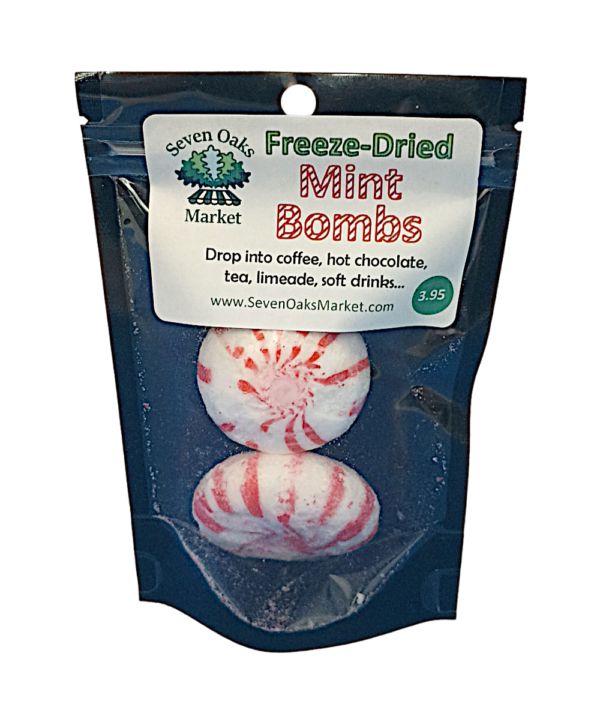 freeze dried mint bombs