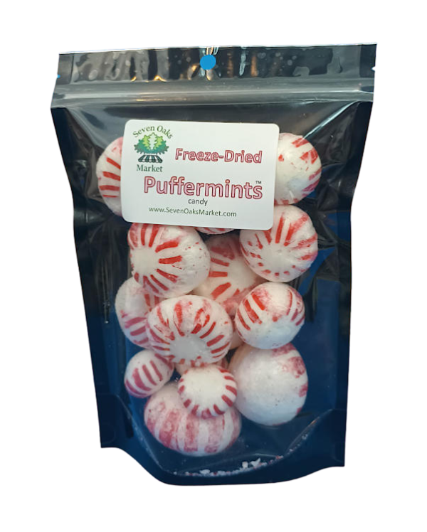 freeze dried peppermints