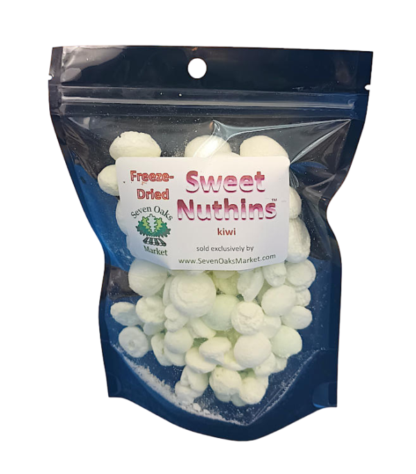 freeze dried sweet nuthins kiwi large bag