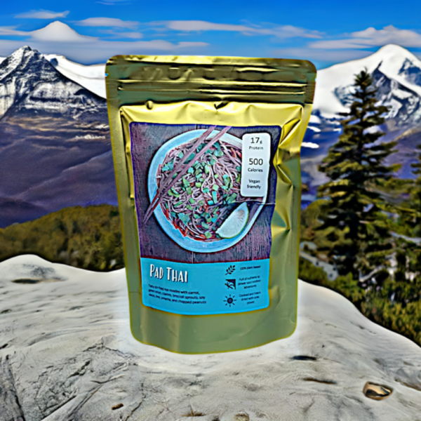 freeze dried camping meal Pad Thai