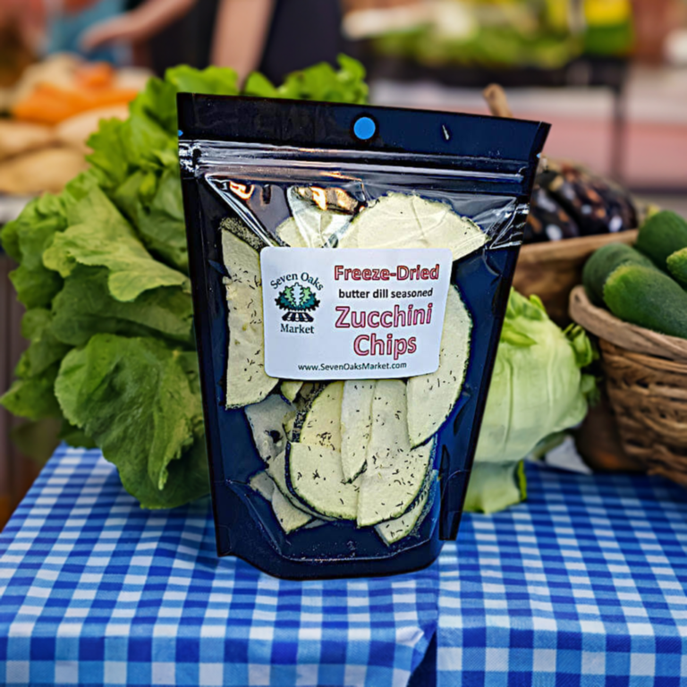 freeze dried zucchini chips