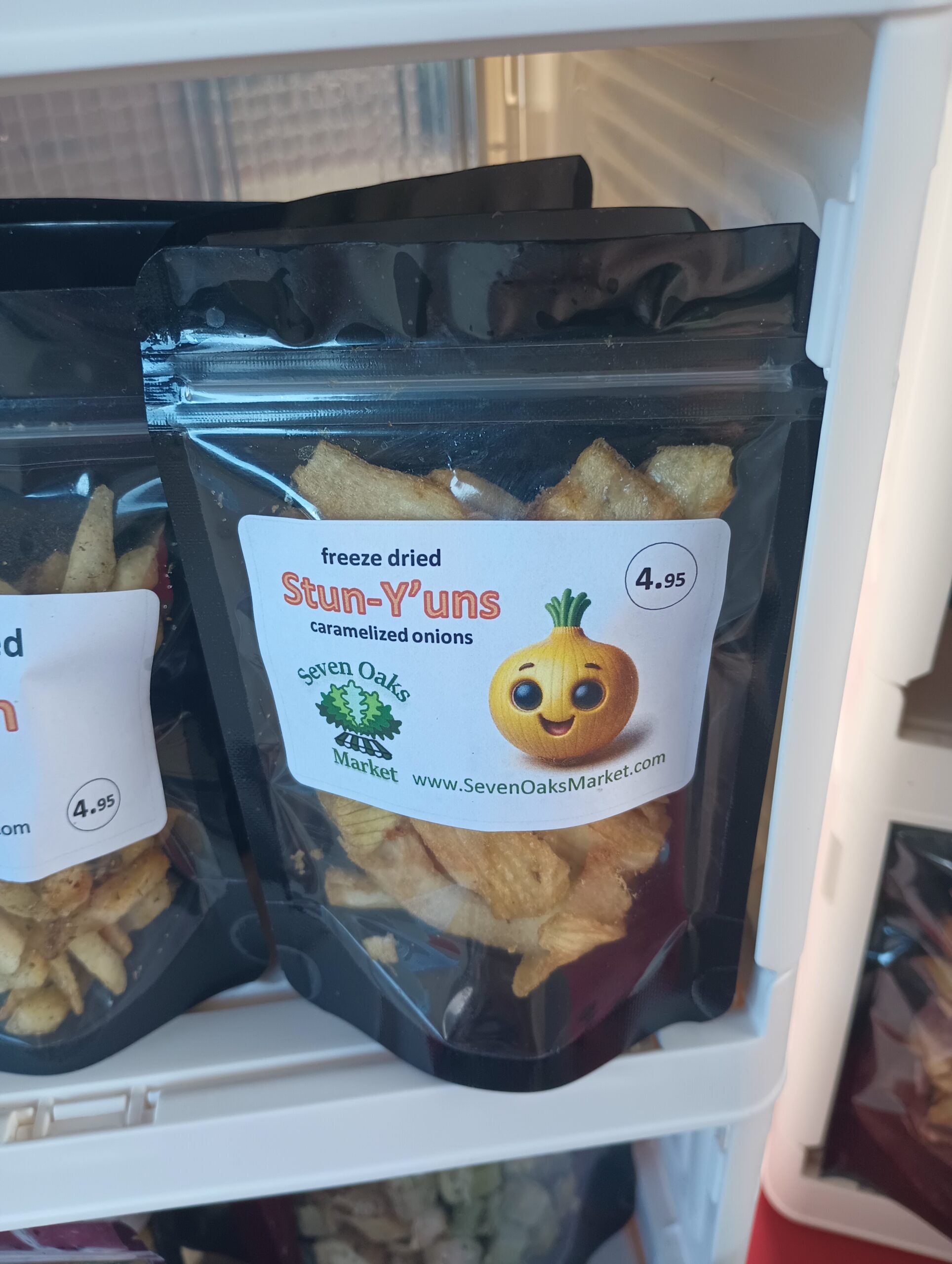 Stun Y'uns freeze dried caramelized onions