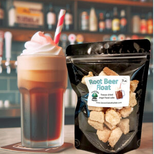 freeze dried root beer float