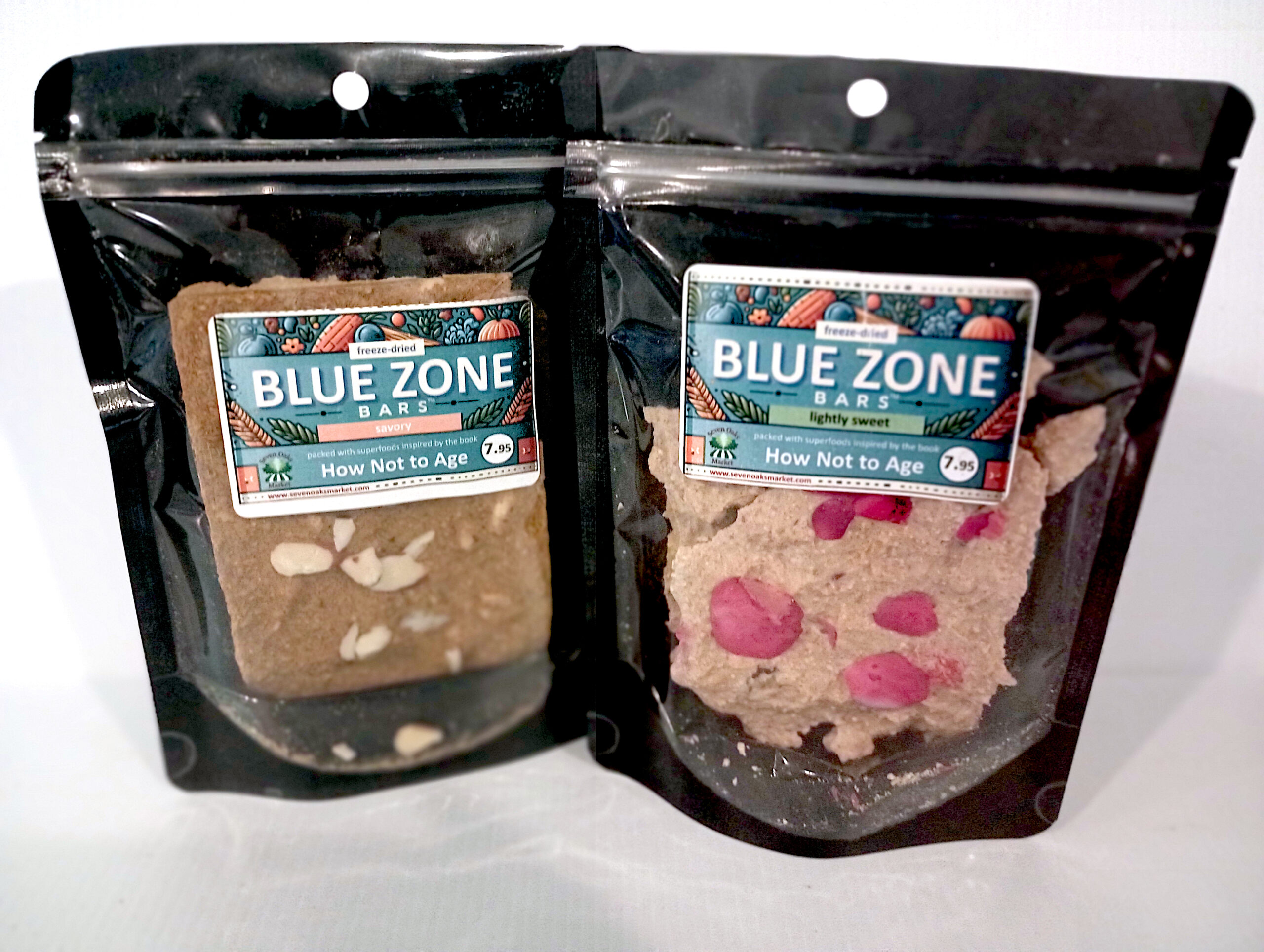 Blue Zone Bars healthy freeze dried snacks