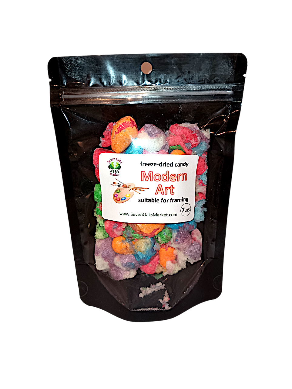 Modern Art freeze dried fruity candy corn