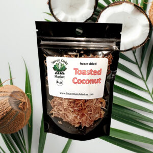 freeze dried toasted coconut