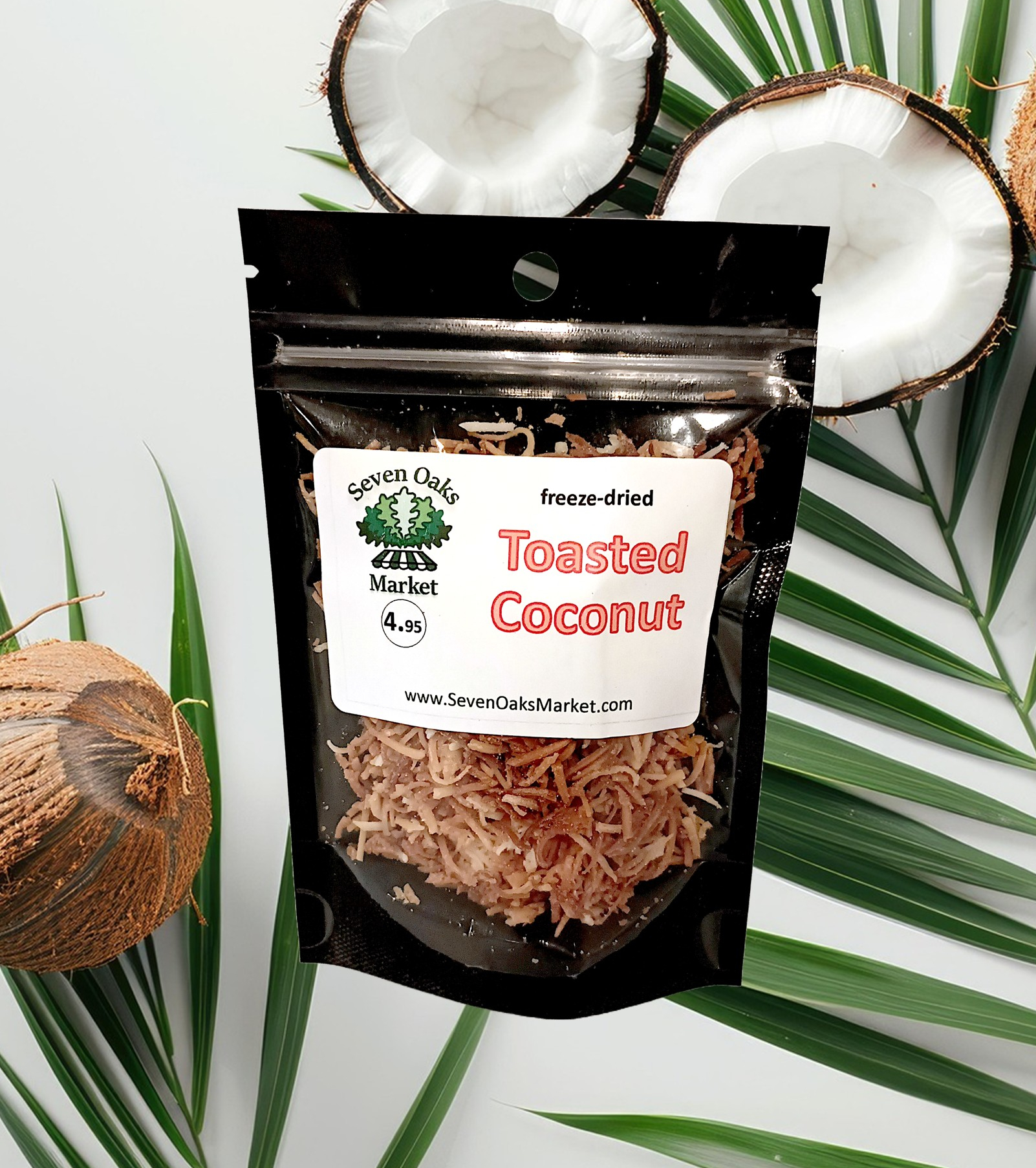 freeze dried toasted coconut